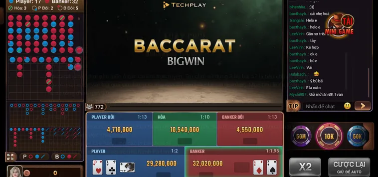Hướng Dẫn Chinh Phục Baccarat BigWin Tại BomWin Cho Game Thủ Chuyên Nghiệp