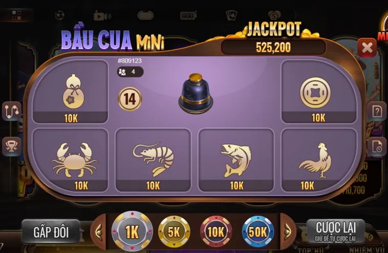 Mini Bầu Cua Tại BomWin Trò Chơi Giải Trí Hấp Dẫn Nhất Mọi Thời Đại