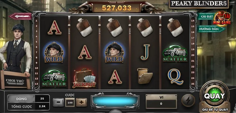 Slot Game Peaky Blinders Tại BomWin Hành Trình Đầy Kịch Tính Cho Các Cao Thủ
