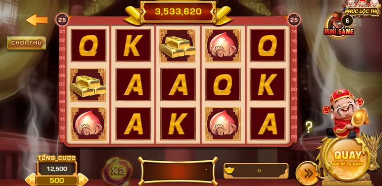 Hướng Dẫn Chinh Phục Slot Game Phúc Lộc Thọ Tại BomWin Cho Game Thủ