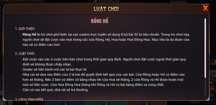 Hướng Dẫn Chơi Rồng Hổ Live Slot Tại BomWin Thắng Lớn Mỗi Ngày